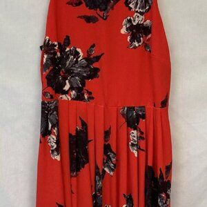 Free People Red Floral Mini - with pockets!